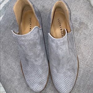 Lucky Brand Leather Booties